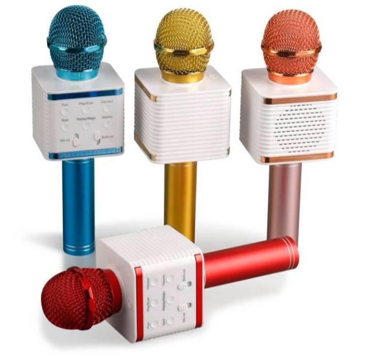 Karaoke mikrofon V7 sa zvučnikom 3 W i LED svetlom