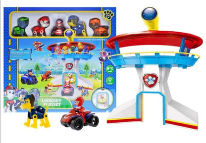 Velika osmatračnica paw patrol sa 5 junaka - Velika osmatračnica paw patrol sa 5 junaka