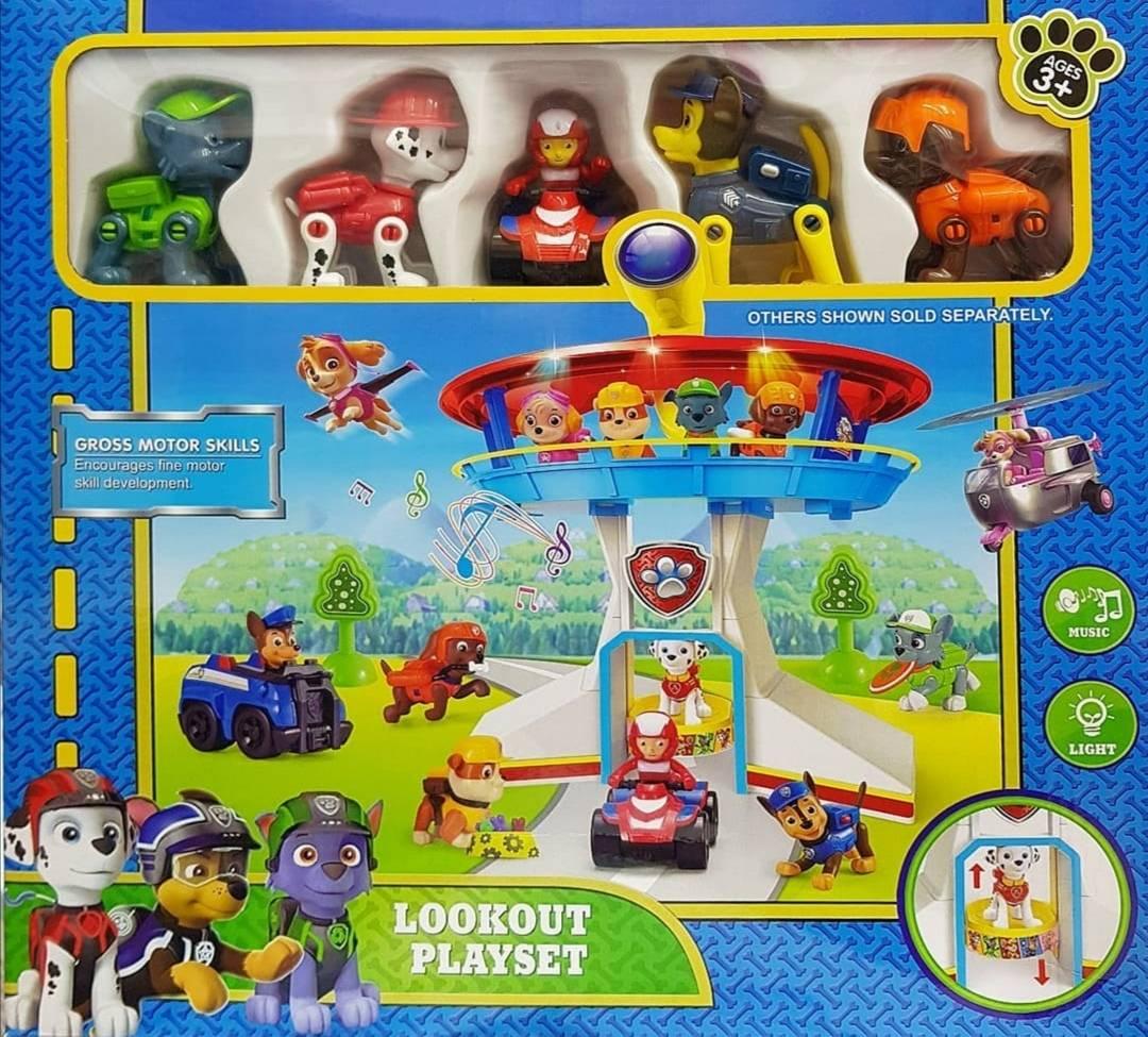 Velika osmatračnica paw patrol sa 5 junaka - Velika osmatračnica paw patrol sa 5 junaka