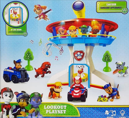 Velika osmatračnica paw patrol sa 5 junaka - Velika osmatračnica paw patrol sa 5 junaka