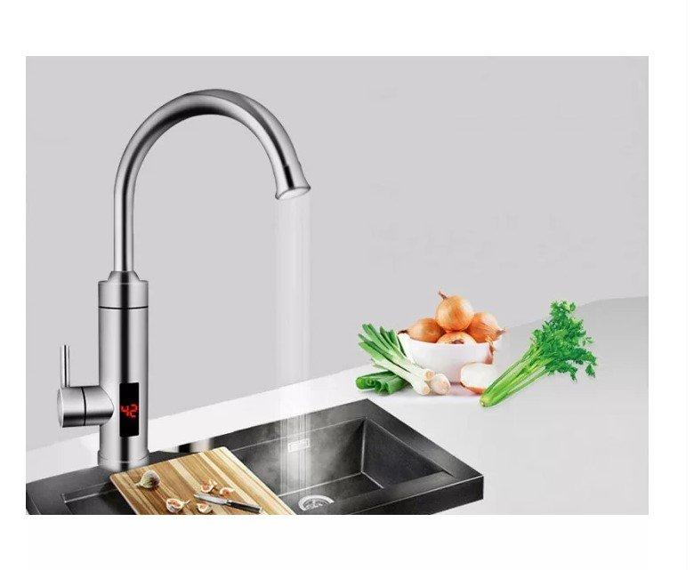 Protočna slavina inox 3000 W sa displejom