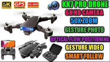 KK7 GPS dron sa žiroskopom i dvostrukim kamerama