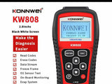 OBD2 skener KW808 sa 9 režima ispitivanja