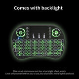 Bežična mini tastatura sa funkcijom miša i RGB svetlom