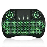 Bežična mini tastatura sa funkcijom miša i RGB svetlom