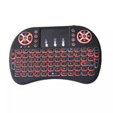 Bežična mini tastatura sa funkcijom miša i RGB svetlom