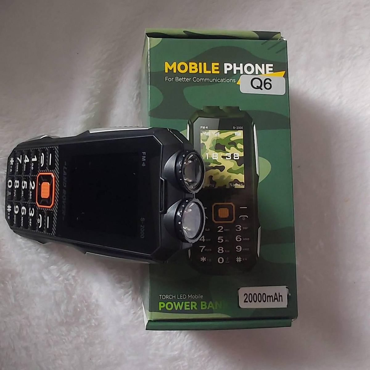 Izdržljivi telefon Q6 sa 2 SIM i srpskim menijem