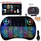Bežična mini tastatura sa tačpedom i RGB osvetljenjem