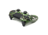 Bežični džojstik za PS4, maskirni zeleni sa zvučnikom