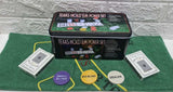Set za poker sa 200 žetona i podlogom 90x58 cm