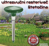 Solarni rasterivač glodara otporan na vodu i sneg