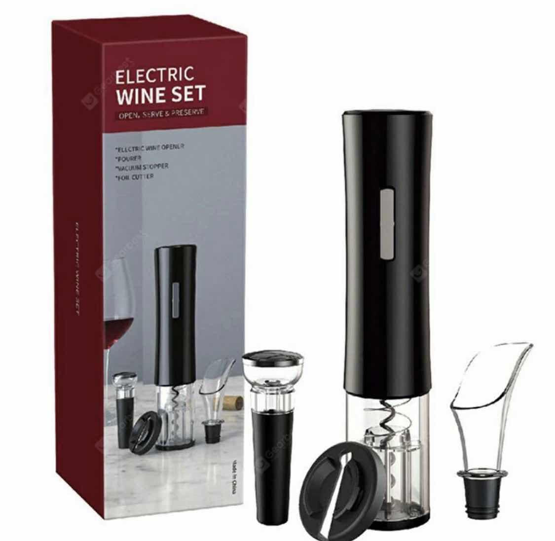 Otvarač za vino na baterije od nerđajućeg čelika