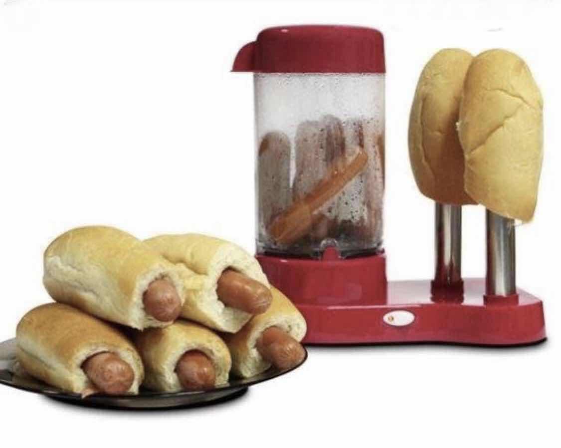 Aparat za hot dog 450 W za 12 kobasica