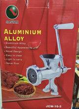 Aluminijumski uređaj za ručno mlevenje mesa