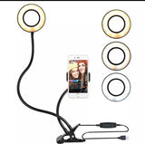 Selfi ring lampa sa stezaljkom i fleksibilnom rukom