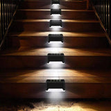 LED solarne lampe sa toplim žutim svetlom