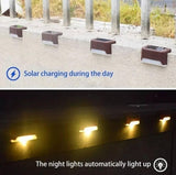 LED solarne lampe sa toplim žutim svetlom