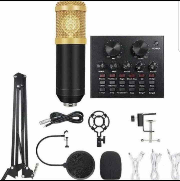 Set kondenzatorskog mikrofona sa miksetom