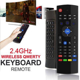Bežični daljinski 3 u 1 sa tastaturom, mišem i žiroskopom
