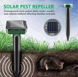 Solarni rasterivač krtica i zmija – set 2 komada