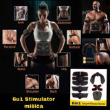 EMS stimulator mišića 6 u 1 sa četiri intenziteta