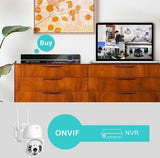 Spoljna PTZ WiFi kamera 1080p sa dve antene