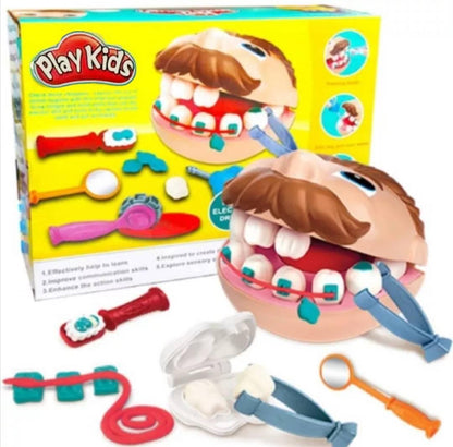 Play kids zubarski set sa plastelinom - Play kids zubarski set sa plastelinom