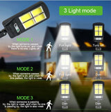 Zidna solarna lampa za dvorište sa šrafovima
