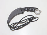 Karambit sa gumiranom drškom i sečivom od 10 cm