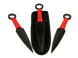 Kunai trio za bacanje sa futrolom za nošenje