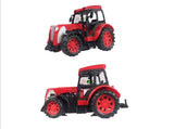 Traktor na daljinski crveni od ABS plastike