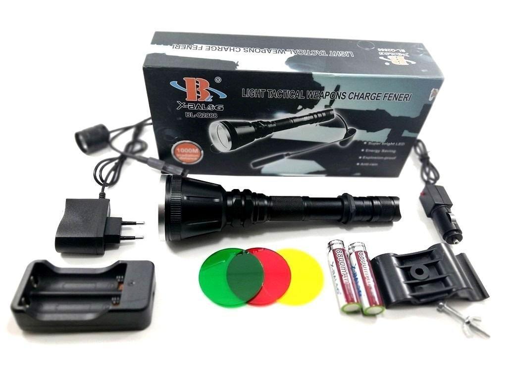 Metalna LED lampa BL-Q2888 sa dometom 200 m