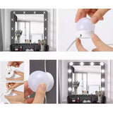 LED lampe za ogledalo za ravnomerno svetlo