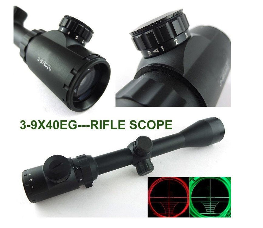 Optički nišan 3-9x40 sa osvetljenom končanicom