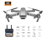 Sklopivi dron E68 sa dve WiFi kamere i koferom