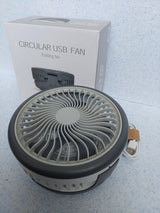 Preklopni USB ventilator 19 cm sa 4 brzine i oscilacijom