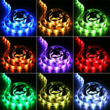 USB LED traka RGB, 3 m, sa 20 boja i 20 režima