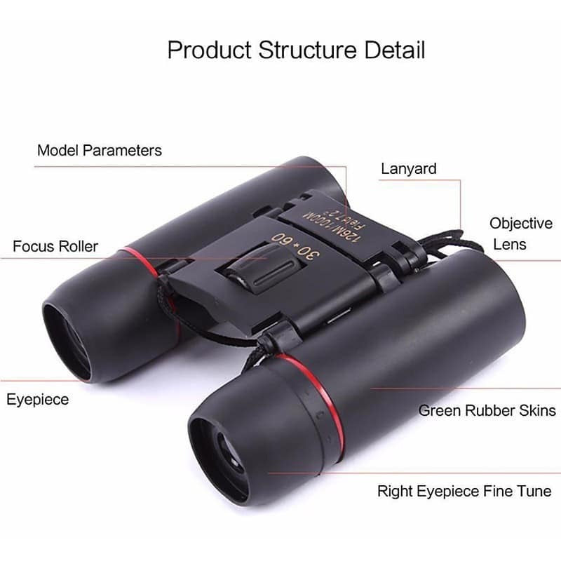 Kompaktni dvogled 30x60 za dnevno i posmatranje u sumrak – slika 10