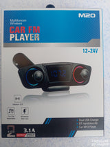 FM transmiter M20 sa LCD ekranom za auto
