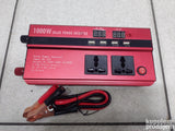 Pretvarač napona 12 V na 220 V sa tri šuko utičnice