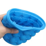 Silikonska posuda za led sa poklopcem, do 120 kockica
