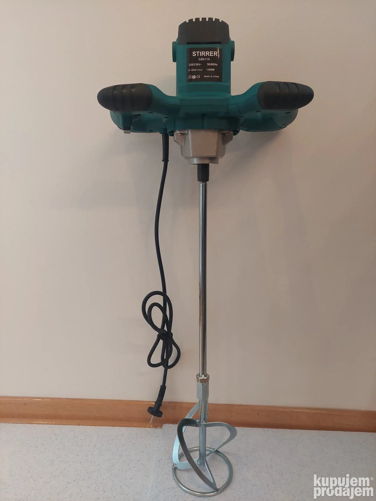 Mešalica za malter, lepak i boju 1300 W, model GB6116