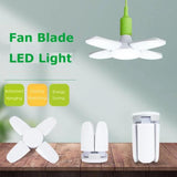 Rasklapajuća LED sijalica 60 W E27 sa 4 panela