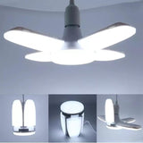 Rasklapajuća LED sijalica 60 W E27 sa 4 panela