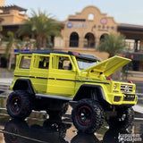 Metalni Mercedes G500 žuti, razmera 1:32