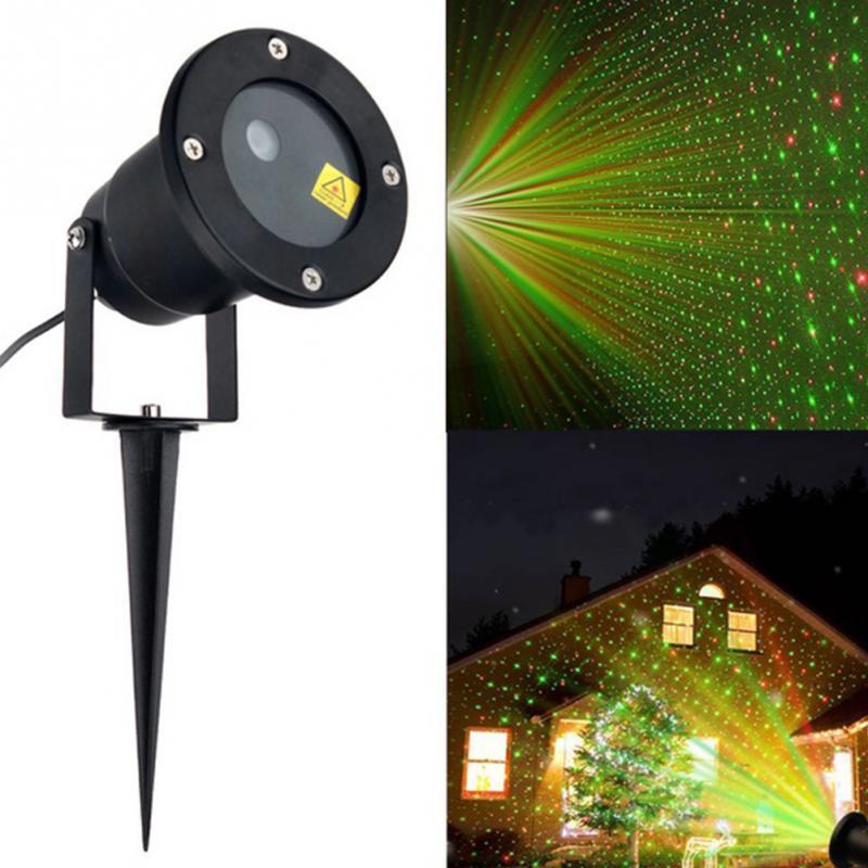 Laser projektor sa crvenim i zelenim tačkama i IP zaštitom