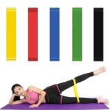 Set od 5 traka za vežbanje, jogu i pilates, dužina 60 cm