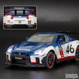Die-cast Nissan GTR Skyline, razmera 1:24, sa zvukom i svetlima