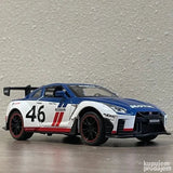 Die-cast Nissan GTR Skyline, razmera 1:24, sa zvukom i svetlima