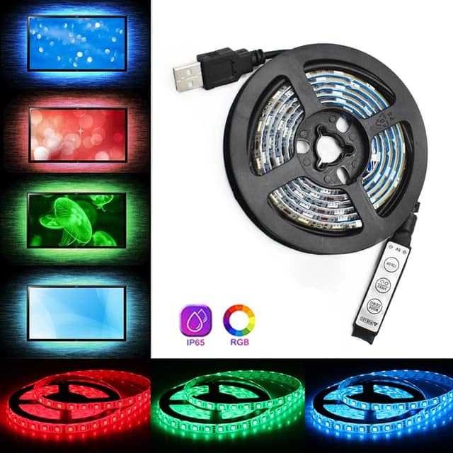 USB LED traka za TV RGB 3m